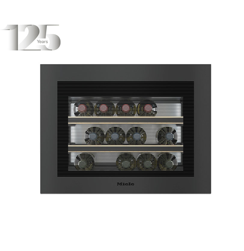Миле Винный шкаф KWT 7112 iG 125 Gala Ed черный обсидиан матовый Miele
