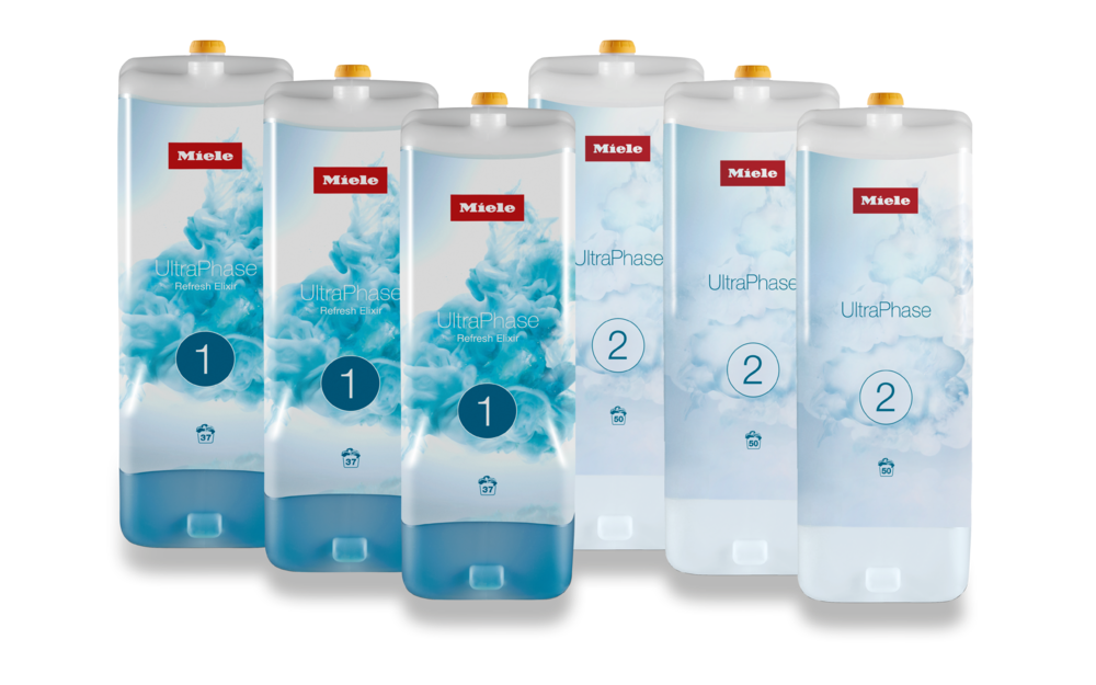 Набор картриджей для стирки UltraPhase Refresh Elixir (6 шт) Miele купить в Белгороде | Всегда в наличии! | Артикул 11615140 | Официальный сайт