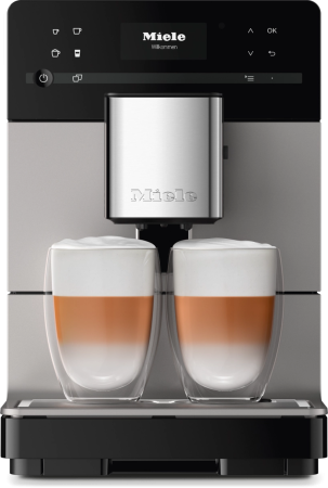 Кофемашина CM 5510 Silence ALSM серебряный металлик