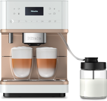 Кофемашина CM 6360 MilkPerfection LOCM белый металлик