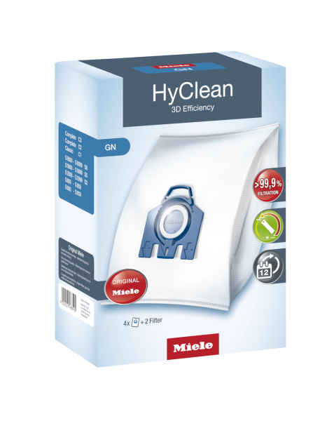 Пылесборник мешок GN HyClean 3D Efficiency Miele купить в #REGION_NAME_DECLINE_PP# | Всегда в наличии! | Артикул 09917730 | Официальный сайт