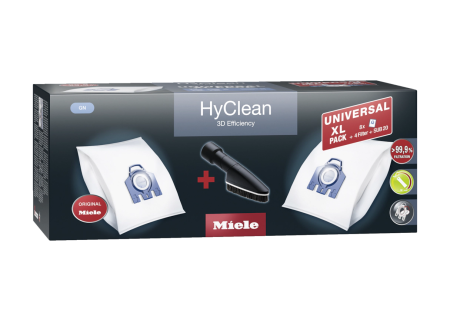 Комплект мешков-пылесборников Universal XL pack HyClean 3D GN Miele купить в Белгороде | Всегда в наличии! | Артикул 11476550 | Официальный сайт