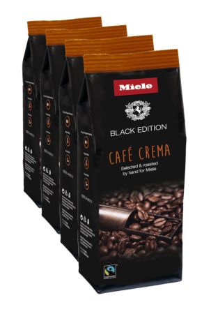 Кофе натуральный обжаренный в зернах Cafe Crema 4 x 250 г Miele купить в Белгороде | Всегда в наличии! | Артикул 11229630 | Официальный сайт