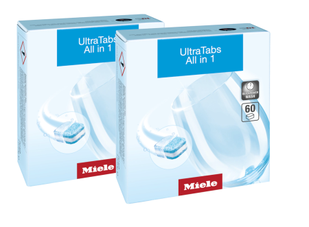 Комплект таблеток для мытья посуды в ПММ UltraTabs All in 1 (120) шт. Miele купить в Белгороде | Всегда в наличии! | Артикул 11346990 | Официальный сайт