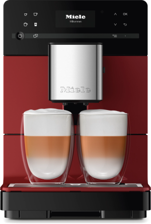 Кофемашина CM 5310 Silence BRRT ежевичный красный