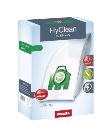 Мешки-пылесборники TYP U HyClean 3D Miele купить в Белгороде | Всегда в наличии! | Артикул 10123250 | Официальный сайт
